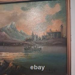 Tableau Ancien Auguste Du Molins