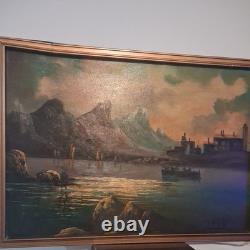 Tableau Ancien Auguste Du Molins