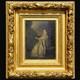 Tableau Ancien D'après Jean Antoine Watteau (1684-1721), La Finette Monogram A. K