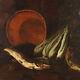 Tableau Ancien F. Boselli Nature Morte avec Poissons'600 Huile sur Toile