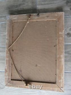 Tableau Ancien Huile Camaret Sur Mer Signe Chevalier Finistere Breton 1900