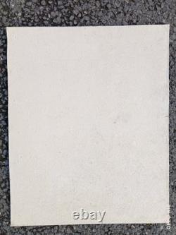 Tableau Ancien Huile Marine Bateaux Post Impressionniste Signé