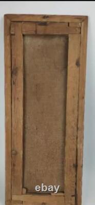 Tableau Ancien Huile Nature Morte Bouquet de Fleurs Roses fin XIXéme