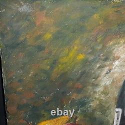 Tableau Ancien Huile Nature morte Fruits XXème J DECOSSE école française HST