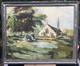 Tableau Ancien Huile Panneau Alsace/Sign&eacute;/encadre/date 1932/peinture/identifier