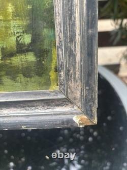 Tableau Ancien Huile Panneau Alsace/Signé/encadre/date 1932/peinture/identifier