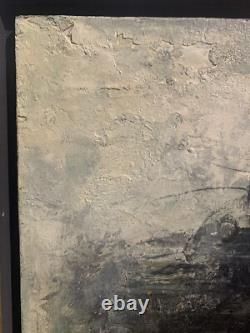 Tableau Ancien Huile Portrait Curiosa EUGENE LIPKOVITCH (1924-1987) Pologne