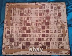 Tableau Ancien Huile Portrait Femme Impressionniste XXème