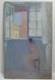 Tableau Ancien Huile Portrait Femme &agrave; l'int&eacute;rieur Impressionniste XX&egrave;me