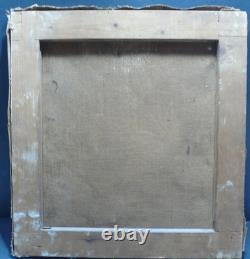 Tableau Ancien Huile Portrait Garçon Impressionniste XXème