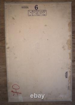 Tableau Ancien Huile Sur Carton homme Nu Gaude ROZA BONNARDEL (1903-1975) Tableau Ancien Huile Sur Carton homme Nu Gaude ROZA BONNARDEL (1903-1975)