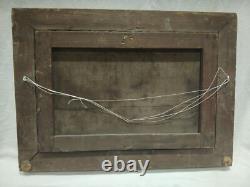 Tableau Ancien Huile Sur Toile École Barbizon 19e Lucien Felix Henry No 2
