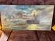 Tableau Ancien Huile sur toile INCONNU (début XXe-s) bateau feu le havre