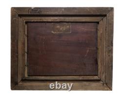 Tableau Ancien Paysage Les barques Huile sur panneau Pierre PIGNOLAT (1838-1913) Tableau Ancien Paysage Les barques Huile sur panneau Pierre PIGNOLAT (1838-1913)