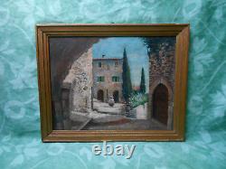 Tableau Ancien Peinture Huile Ecole de Barbizon Provence Ecole Provencale XIXeme