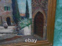 Tableau Ancien Peinture Huile Ecole de Barbizon Provence Ecole Provencale XIXeme