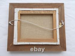 Tableau Ancien Peinture Huile Sur Toile Thibaudeau St Saint Omer Chemin Cordier