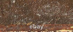 Tableau Ancien. Portrait Homme. Peinture huile sur toile signé. Style XlXeme