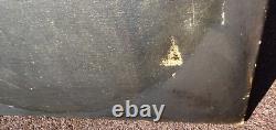 Tableau Ancien. Portrait Homme. Peinture huile sur toile signé. Style XlXeme