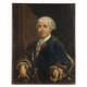Tableau Ancien Portrait d'un Homme Noble Huile sur Toile'700
