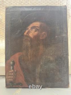 Tableau Ancien Saint Paul