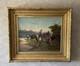 Tableau Ancien Signé Huile Sur Toile XIX Siècle