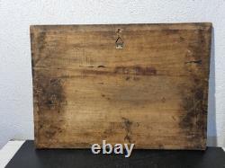 Tableau Ancien Signé XIXème Huile sur Bois