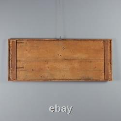Tableau Ancien Vue du Port Huile sur Panneau XIXe Siècle Original