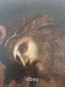 Tableau Ancien XVIIe, Le Couronnement d'Épines