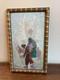 Tableau Ancien huile ai (début XXe-s) scène biblique