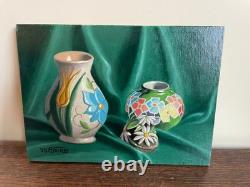 Tableau Ancien huile sur panneau J. B Maurice VECKER (1899-1988) nature morte