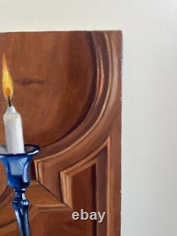 Tableau Ancien huile sur panneau J. B Maurice VECKER 1899-1988 nature morte