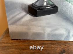 Tableau Ancien huile sur panneau J. B Maurice VECKER (1899-1988) nature morte