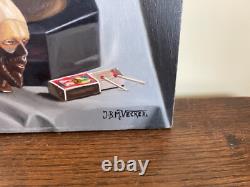 Tableau Ancien huile sur panneau J. B Maurice VECKER 1899-1988 nature morte