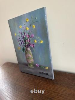 Tableau Ancien huile sur panneau J. B Maurice VECKER (1899-1988) nature morte