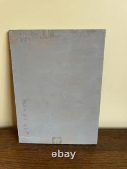 Tableau Ancien huile sur panneau J. B Maurice VECKER (1899-1988) nature morte