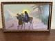 Tableau Ancien huile sur panneau J. B Maurice VECKER (1899-1988) scène pyramide