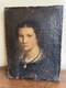 Tableau Ancien huile sur toile INCONNU (début XVIIIe-s) portrait de femme