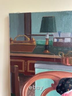 Tableau Ancien huile sur toile J. B Maurice VECKER (1899-1988) nature morte