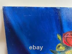 Tableau Ancien huile sur toile J. B Maurice VECKER (1899-1988) nature morte