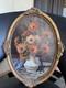 Tableau Fleurs Huile Sur Toile Sign&eacute;e Ancien