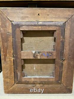 Tableau ancien Ecole Française Du 19ème Siècle Les Baigneurs Dans Le Sous Bois