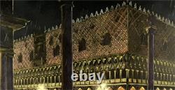 Tableau ancien Émile Bolle-Reddat Venise Tempera sur papier signée et datée 1962