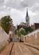 Tableau ancien Gabriel Deneux paysage ville impressionnisme