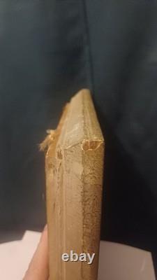 Tableau ancien Grotte de Lourdes Huile signée SÈNE (XXe)Tableau ancien