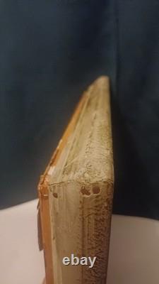 Tableau ancien Grotte de Lourdes Huile signée SÈNE (XXe)Tableau ancien