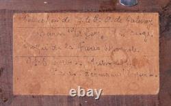 Tableau ancien Henri Leys histoire troubadour Belgique romantisme