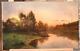 Tableau ancien Huile sur carton