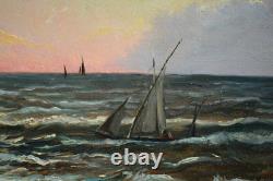 Tableau ancien, Marine XIX? Siècle
