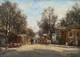 Tableau ancien Paris huile Quai de Bercy halle aux vins Jules Pornin 1887